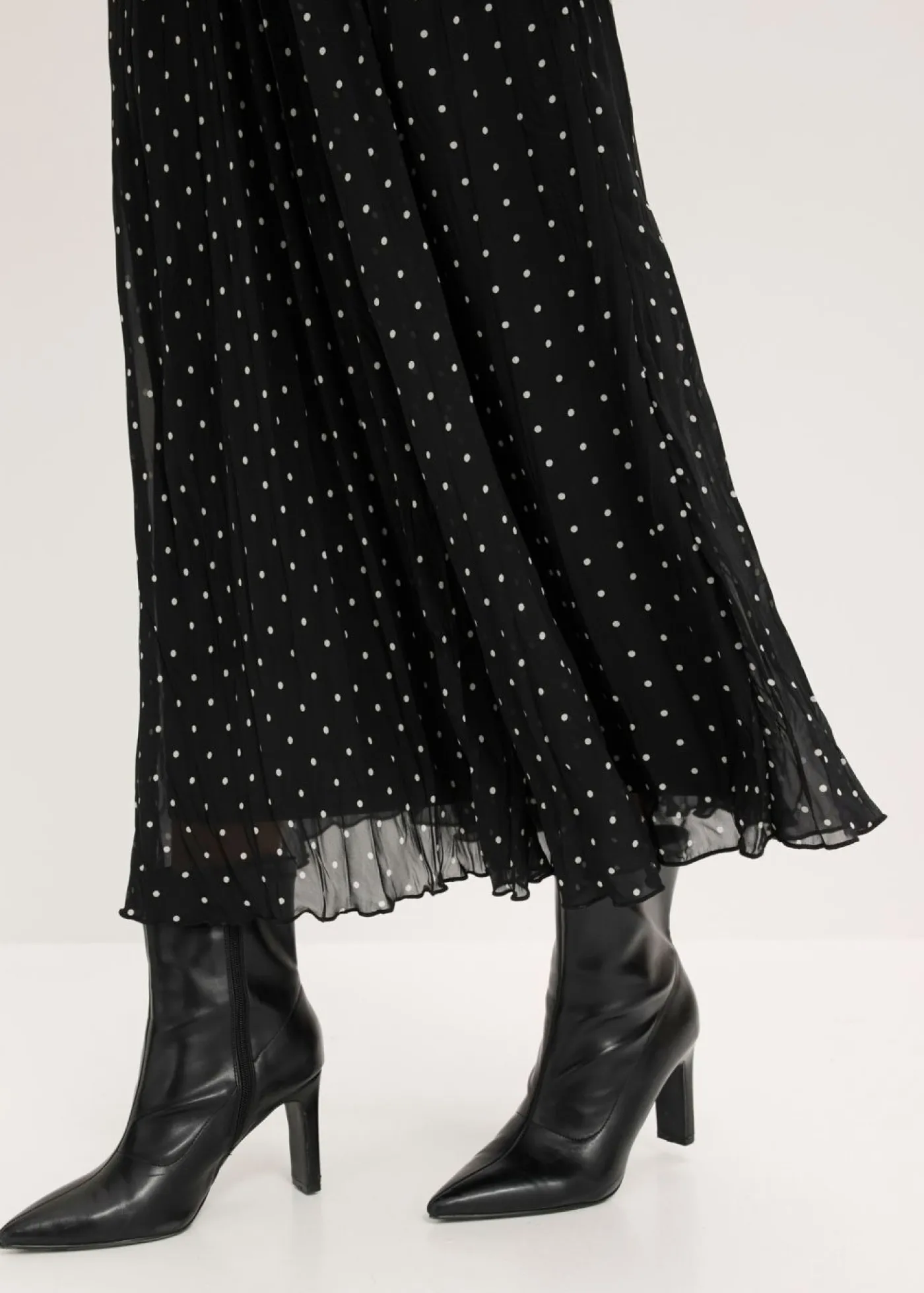 Mujer bonprix bonprix Falda de gasa con look arrugado