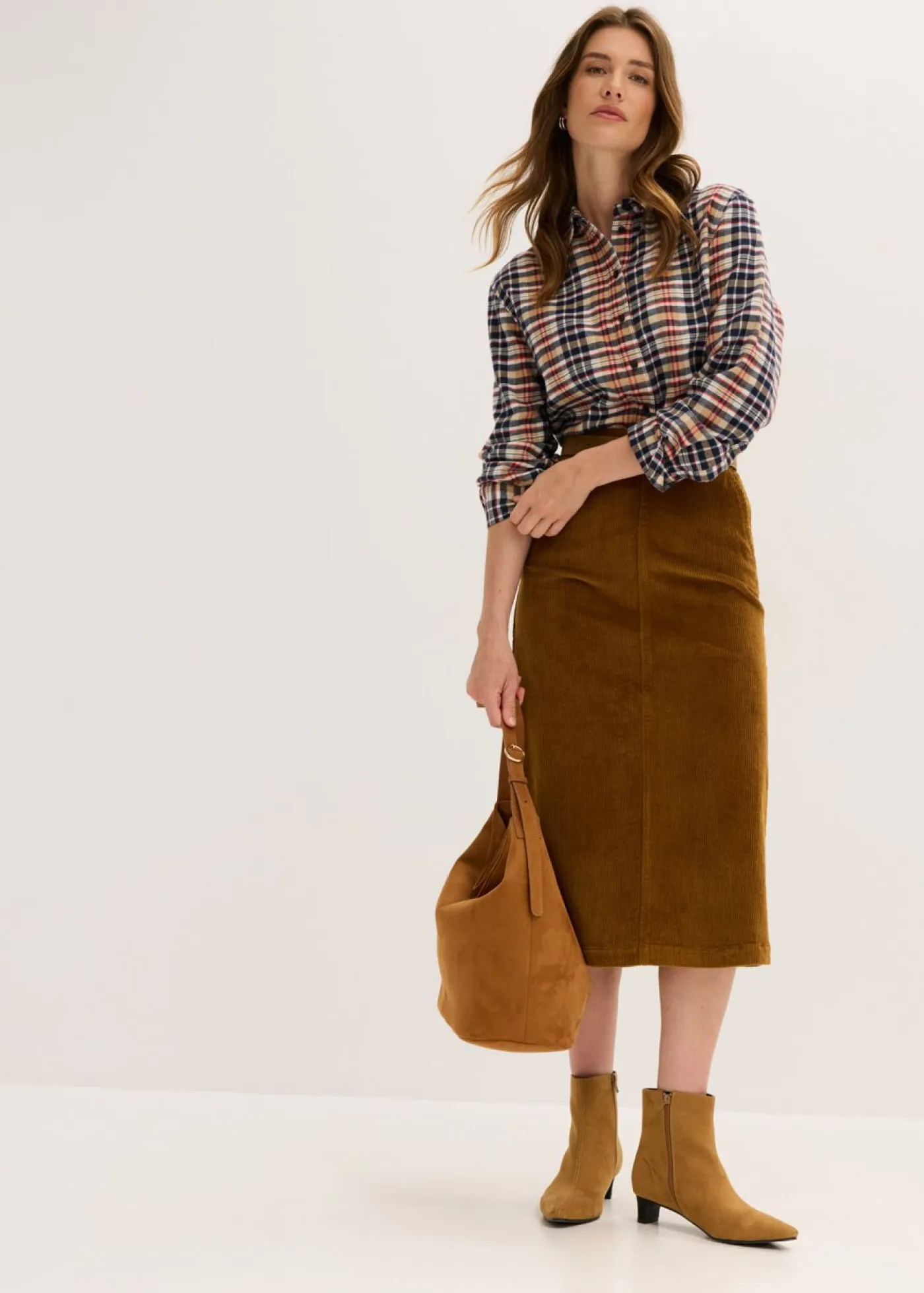 Mujer bonprix bonprix Falda de pana