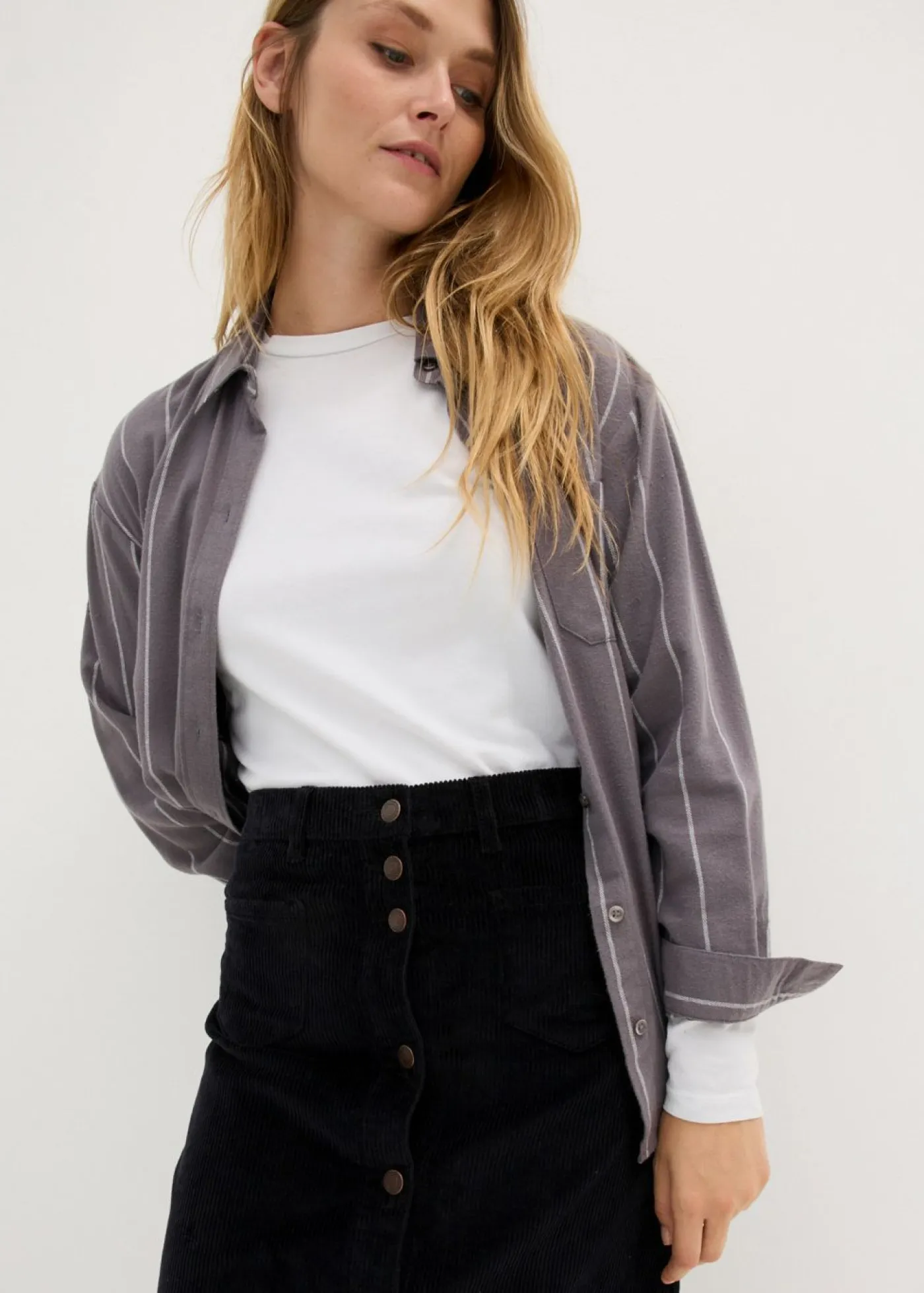 Mujer bonprix bonprix Falda de pana