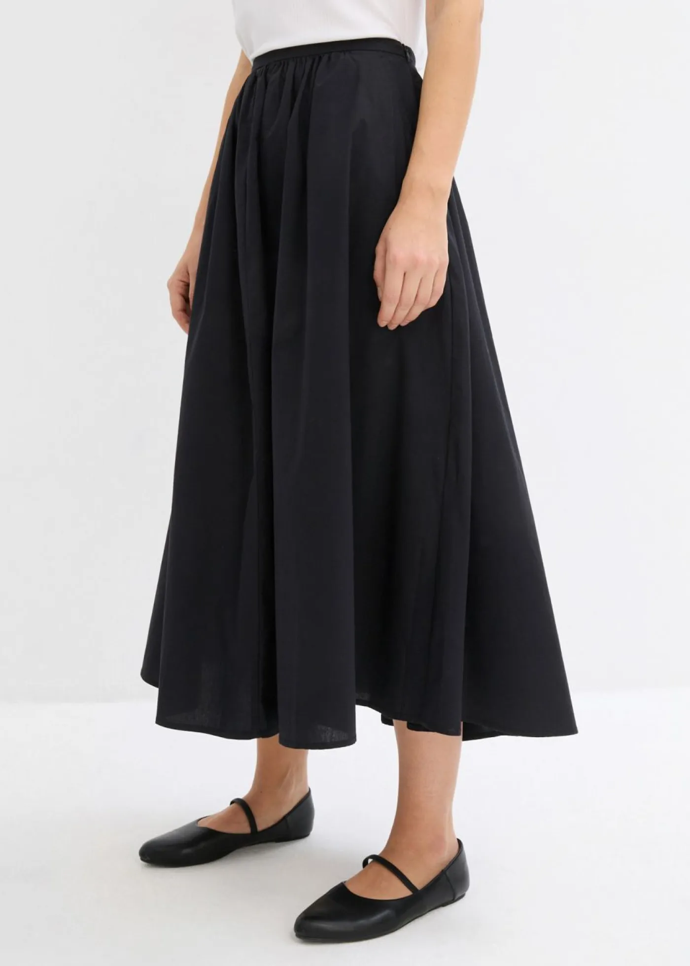 bonprix bonprix Faldas>Falda de paneles Negro