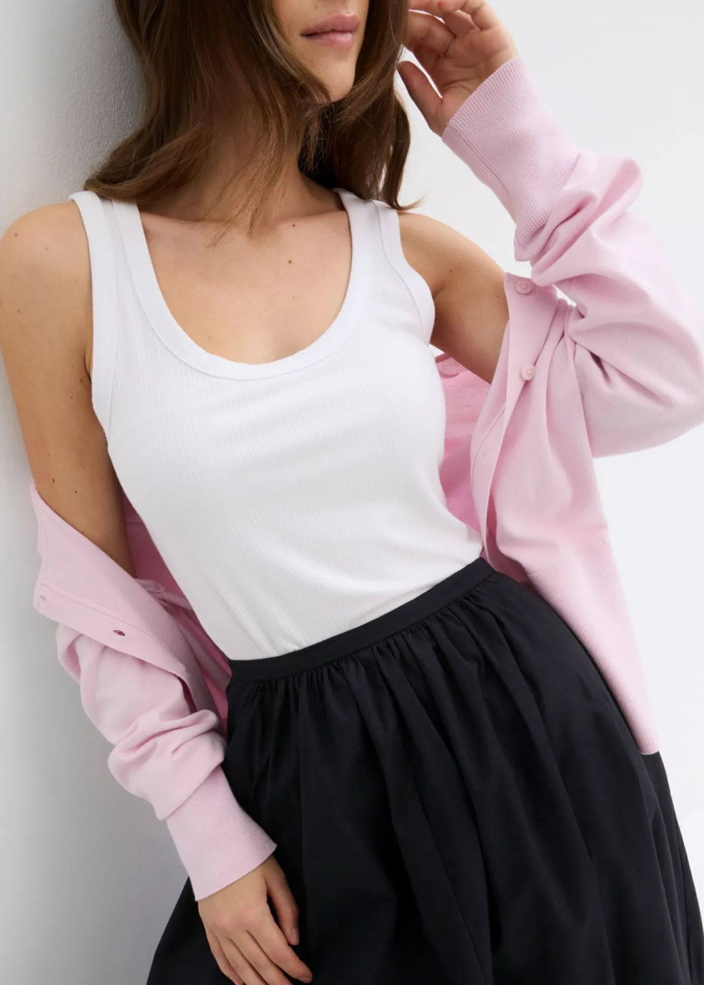 bonprix bonprix Faldas>Falda de paneles Negro