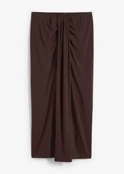 Mujer bonprix bonprix Falda de punto con cinturilla cómoda