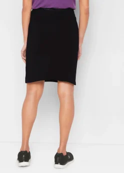 Mujer bonprix bonprix Falda de punto con pantalón de ciclismo