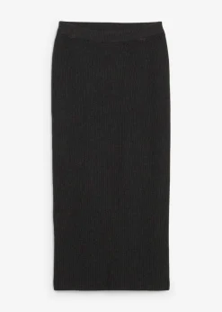 Mujer bonprix bonprix Falda de punto de algodón puro