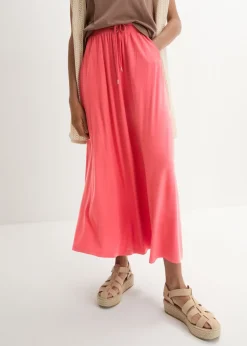 Mujer bonprix bonprix Falda de punto en mezcla de viscosa