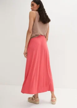 Mujer bonprix bonprix Falda de punto en mezcla de viscosa