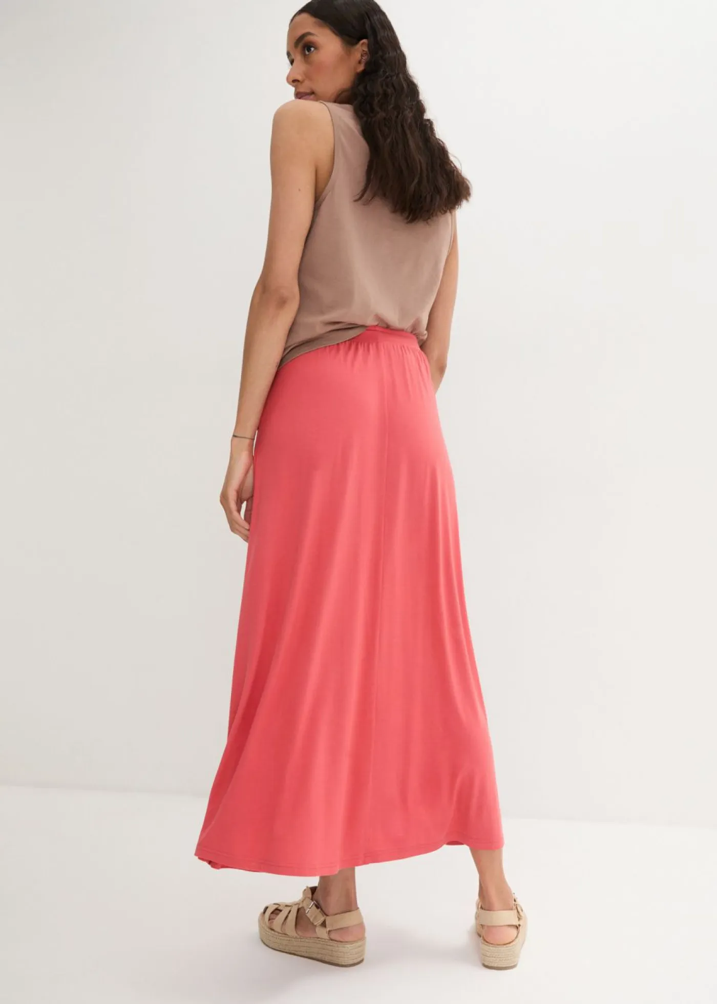 Mujer bonprix bonprix Falda de punto en mezcla de viscosa