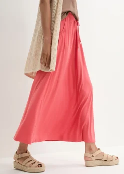 Mujer bonprix bonprix Falda de punto en mezcla de viscosa