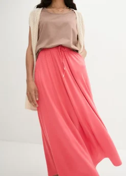 Mujer bonprix bonprix Falda de punto en mezcla de viscosa