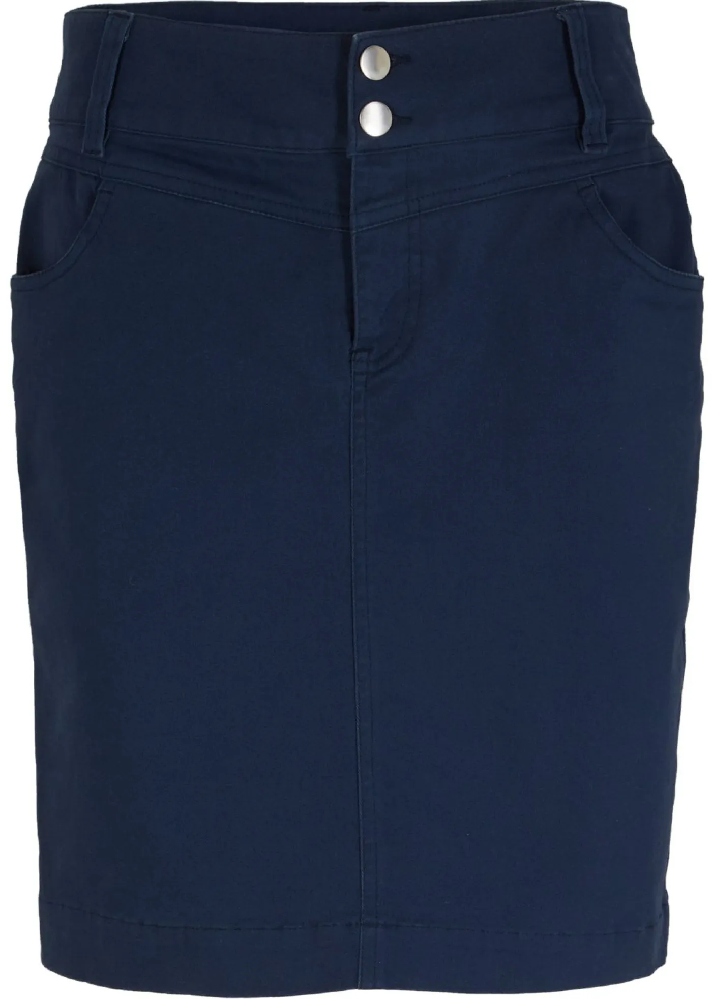 bonprix bonprix Faldas>Falda elástica con licra Azul almirante