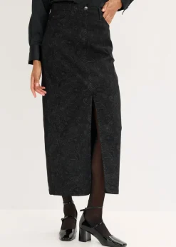 Mujer bonprix bonprix Falda elástica de algodón