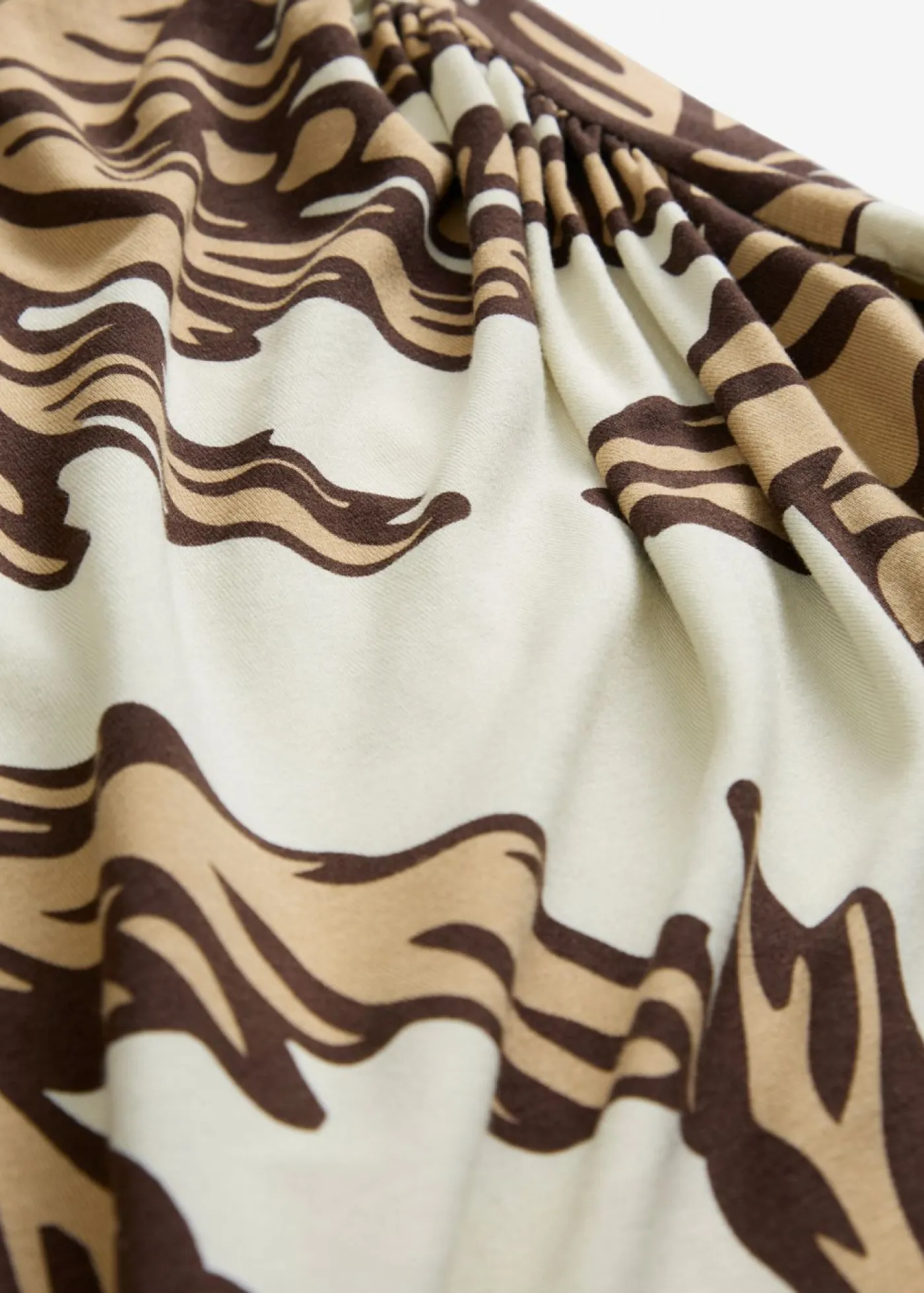 Mujer bonprix bonprix Falda estampada de punto de mezcla de viscosa suave