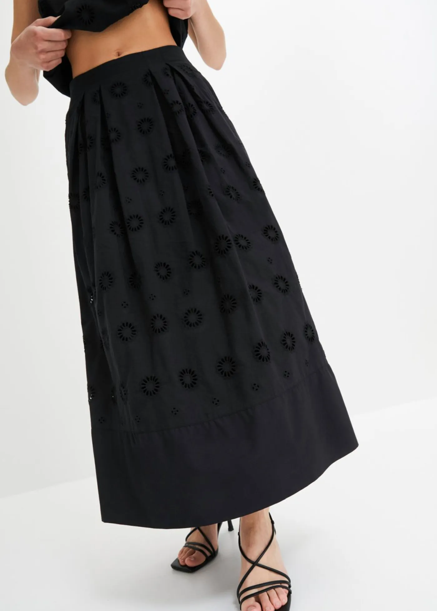 bonprix bonprix Faldas>Falda larga Negro