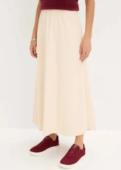 Mujer bonprix bonprix Falda larga con estructura