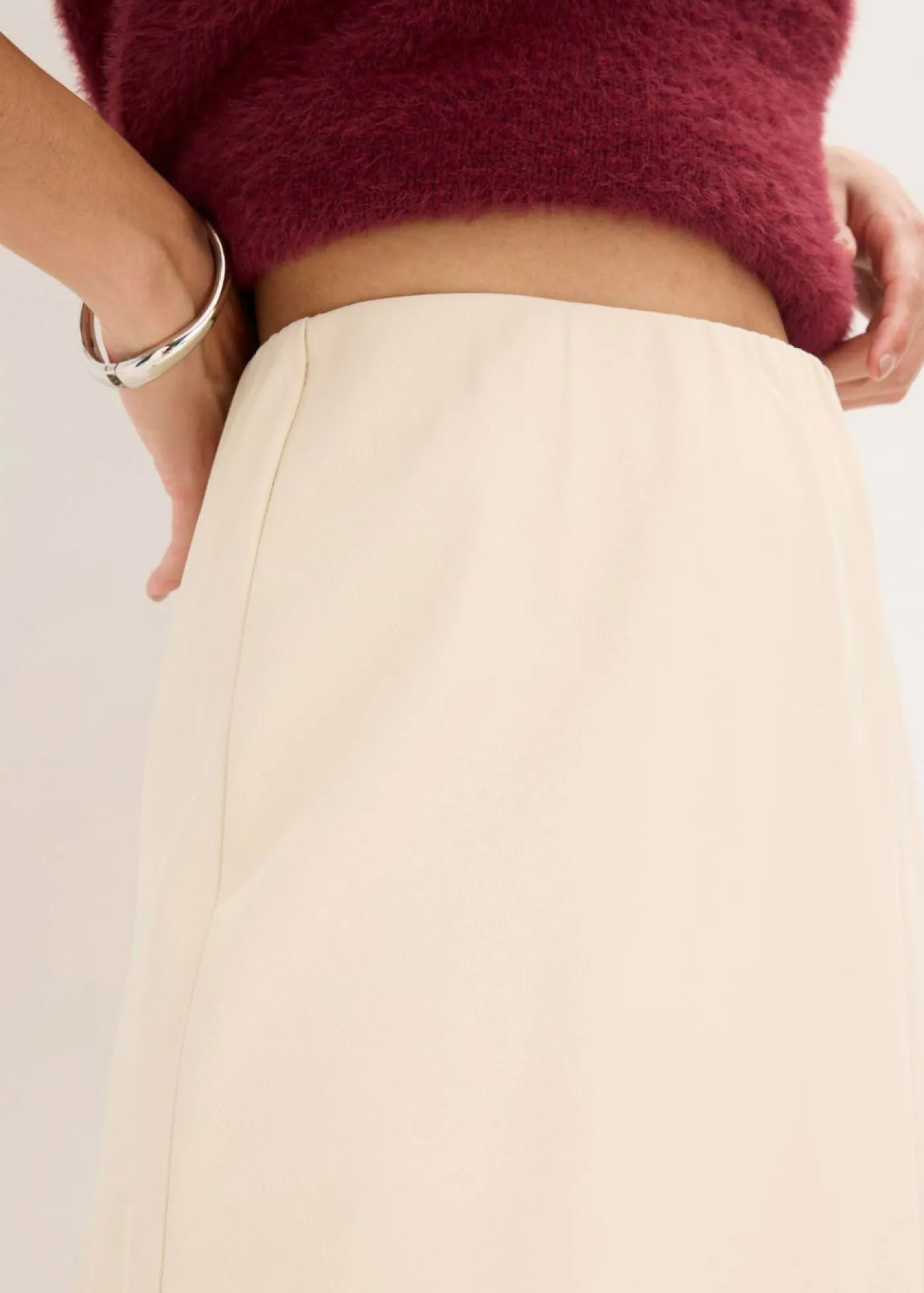 Mujer bonprix bonprix Falda larga con estructura