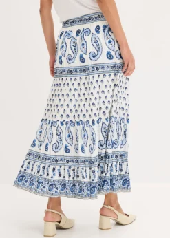 Mujer bonprix bonprix Falda larga de algodón puro