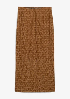 bonprix bonprix Faldas>Falda larga de encaje Caramelo