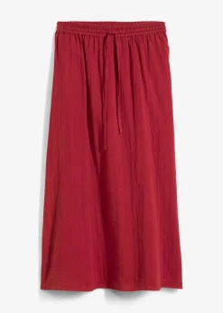 bonprix bonprix Faldas>Falda larga de muselina Rojo