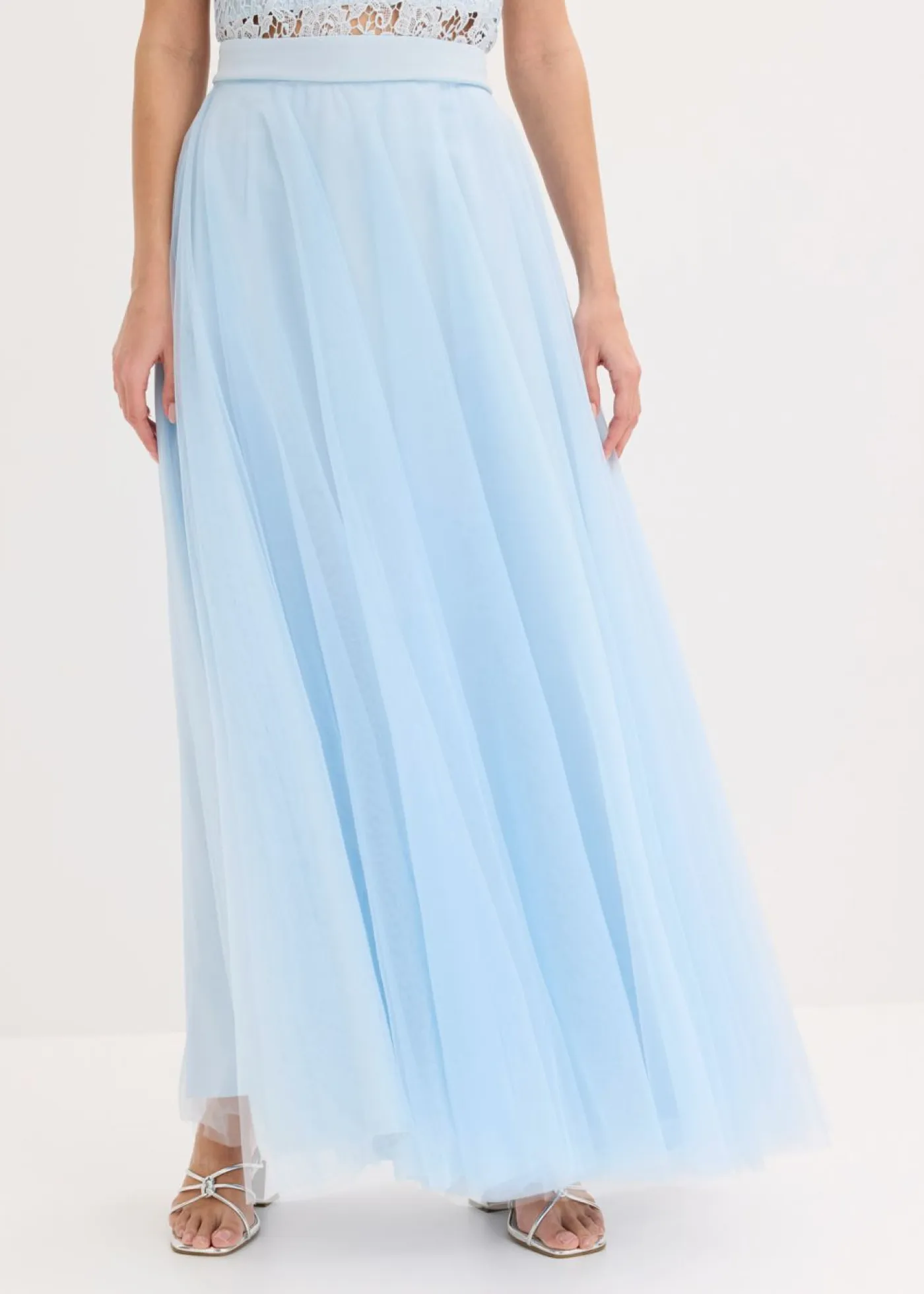 bonprix bonprix Faldas>Falda larga de tul azul pálido