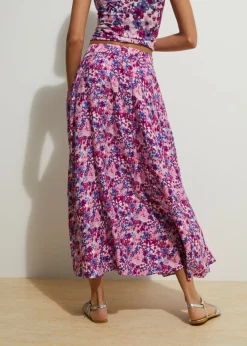 Mujer bonprix bonprix Falda larga de viscosa pura