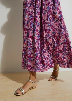 Mujer bonprix bonprix Falda larga de viscosa pura