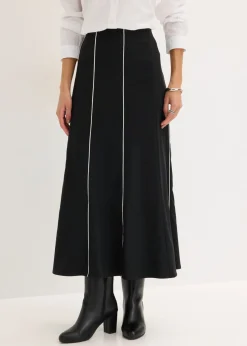 Mujer bonprix bonprix Falda larga elástica de bengalina