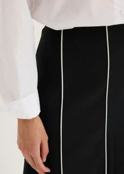 Mujer bonprix bonprix Falda larga elástica de bengalina