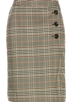 Mujer bonprix bonprix Falda lápiz con botones