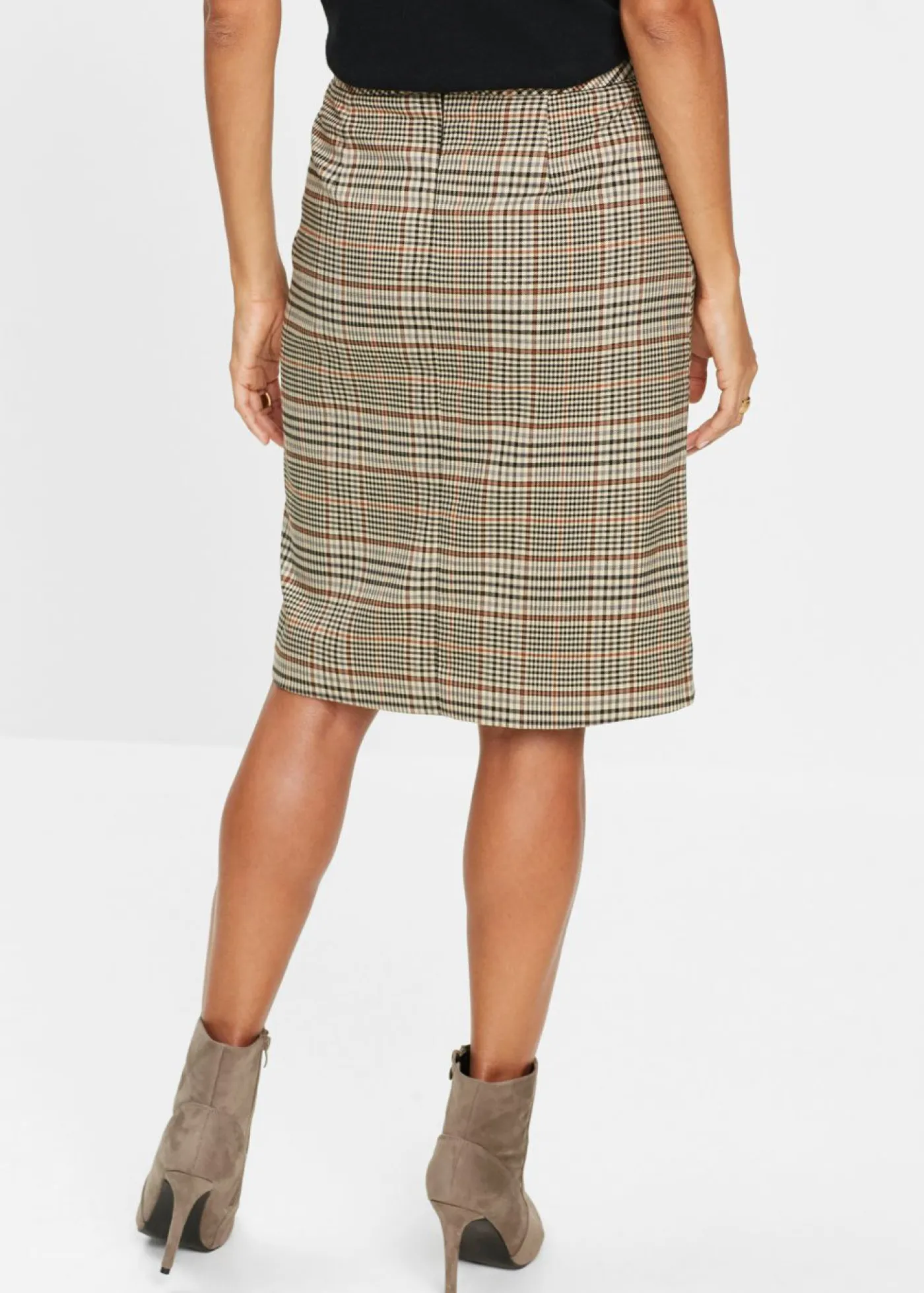 Mujer bonprix bonprix Falda lápiz con botones