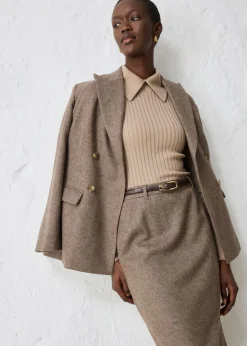 Mujer bonprix bonprix Falda lápiz con lana