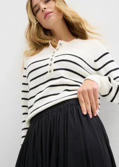 Mujer bonprix bonprix Falda maxi de mezcla de viscosa fluida