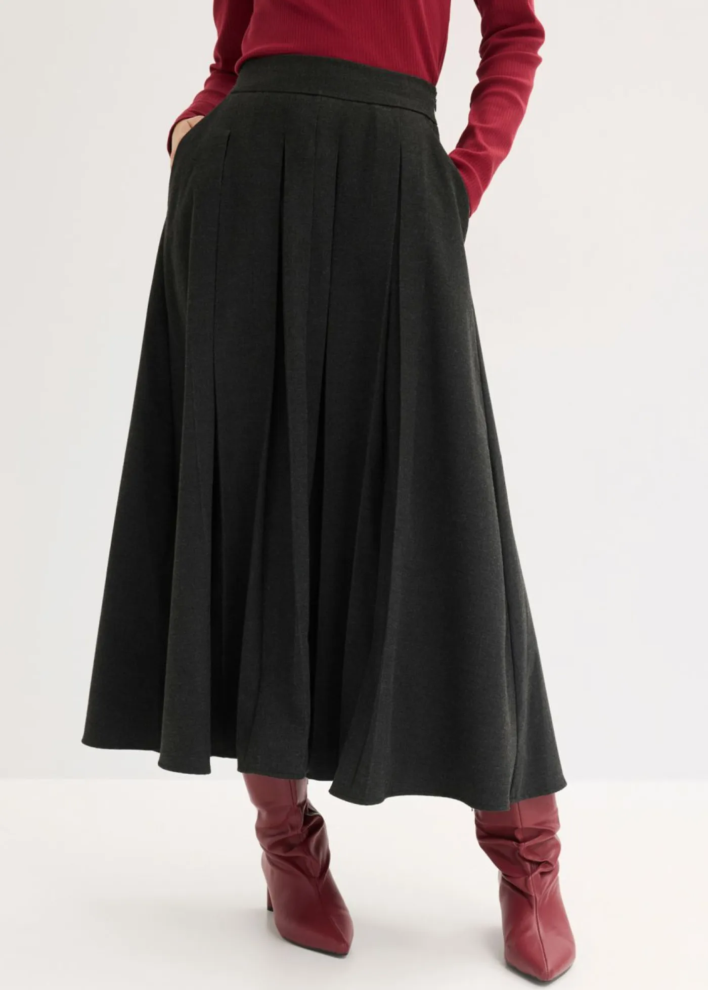 Mujer bonprix bonprix Falda midi