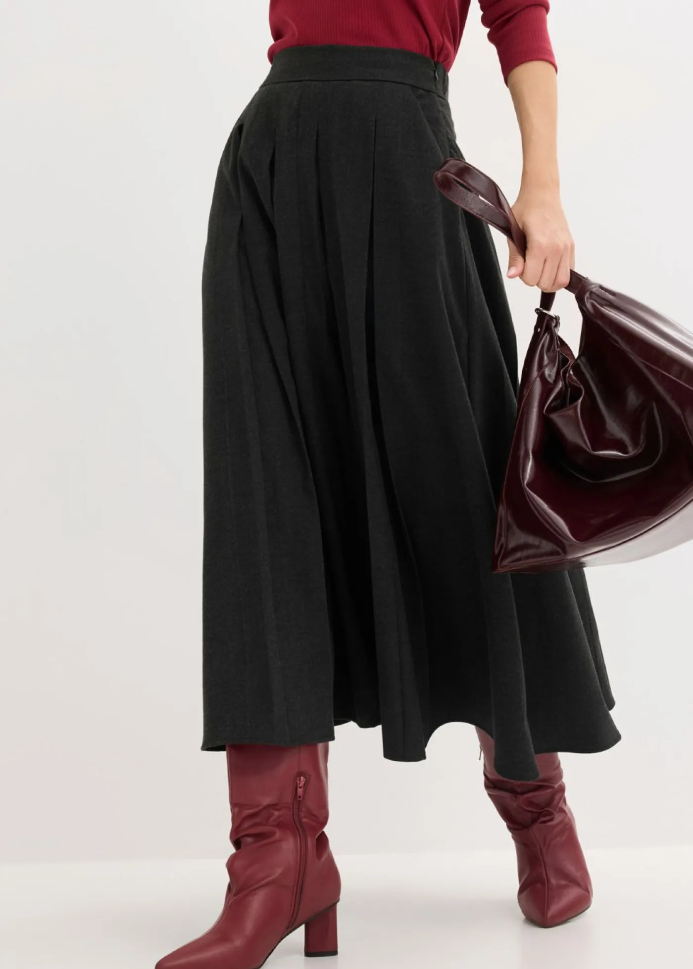 Mujer bonprix bonprix Falda midi