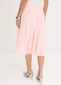 Mujer bonprix bonprix Falda midi con volantes