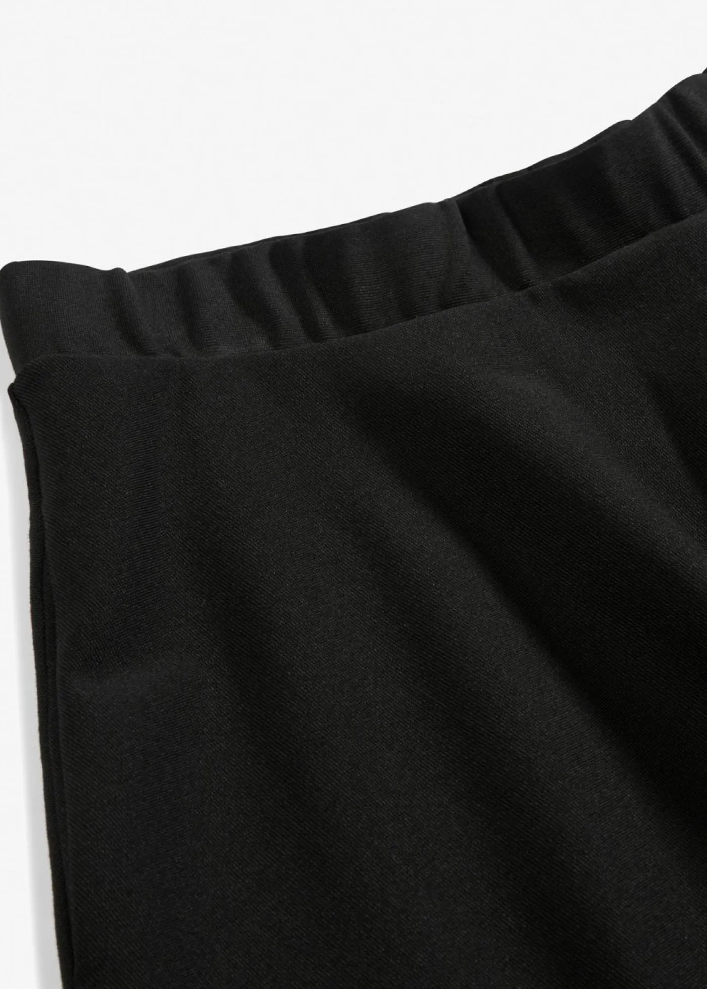 bonprix bonprix Faldas>Falda midi de mezcla de viscosa, por la rodilla Negro