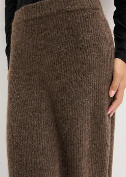 Mujer bonprix bonprix Falda midi de punto