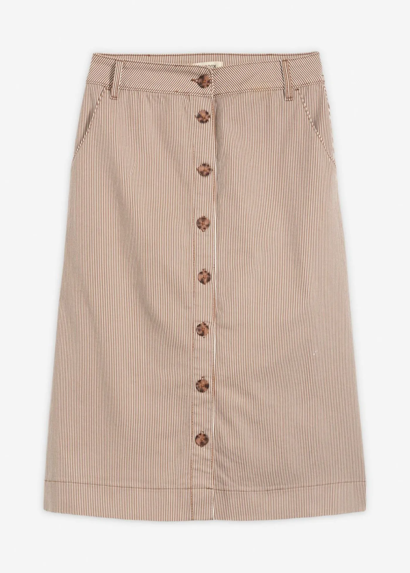 Mujer bonprix bonprix Falda midi de rayas