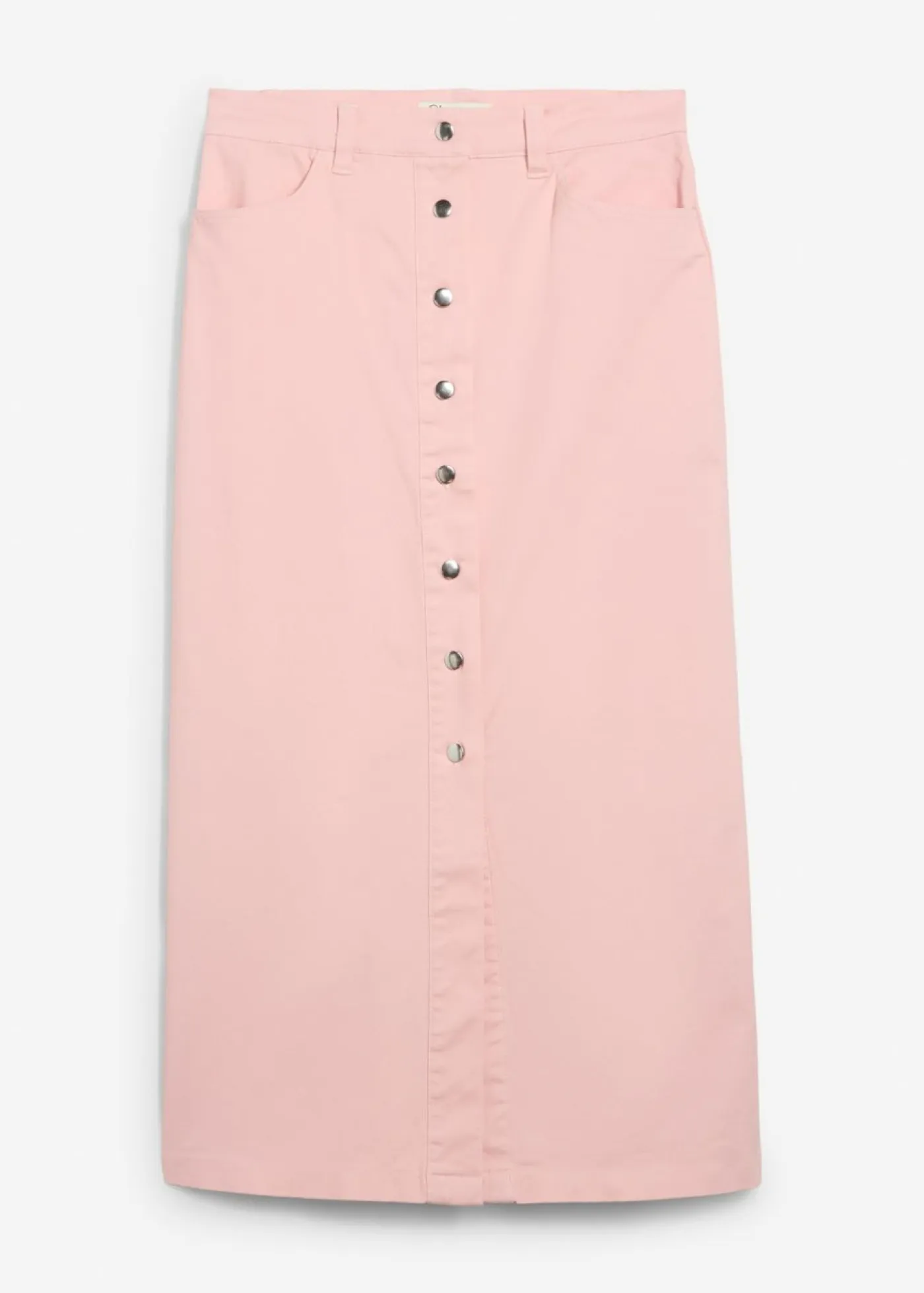 bonprix bonprix Faldas>Falda midi de sarga Rosa antiguo