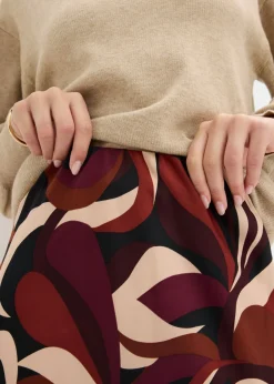 Mujer bonprix bonprix Falda midi de satén fluido