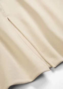 bonprix bonprix Faldas>Falda midi de suave neopreno Arena claro