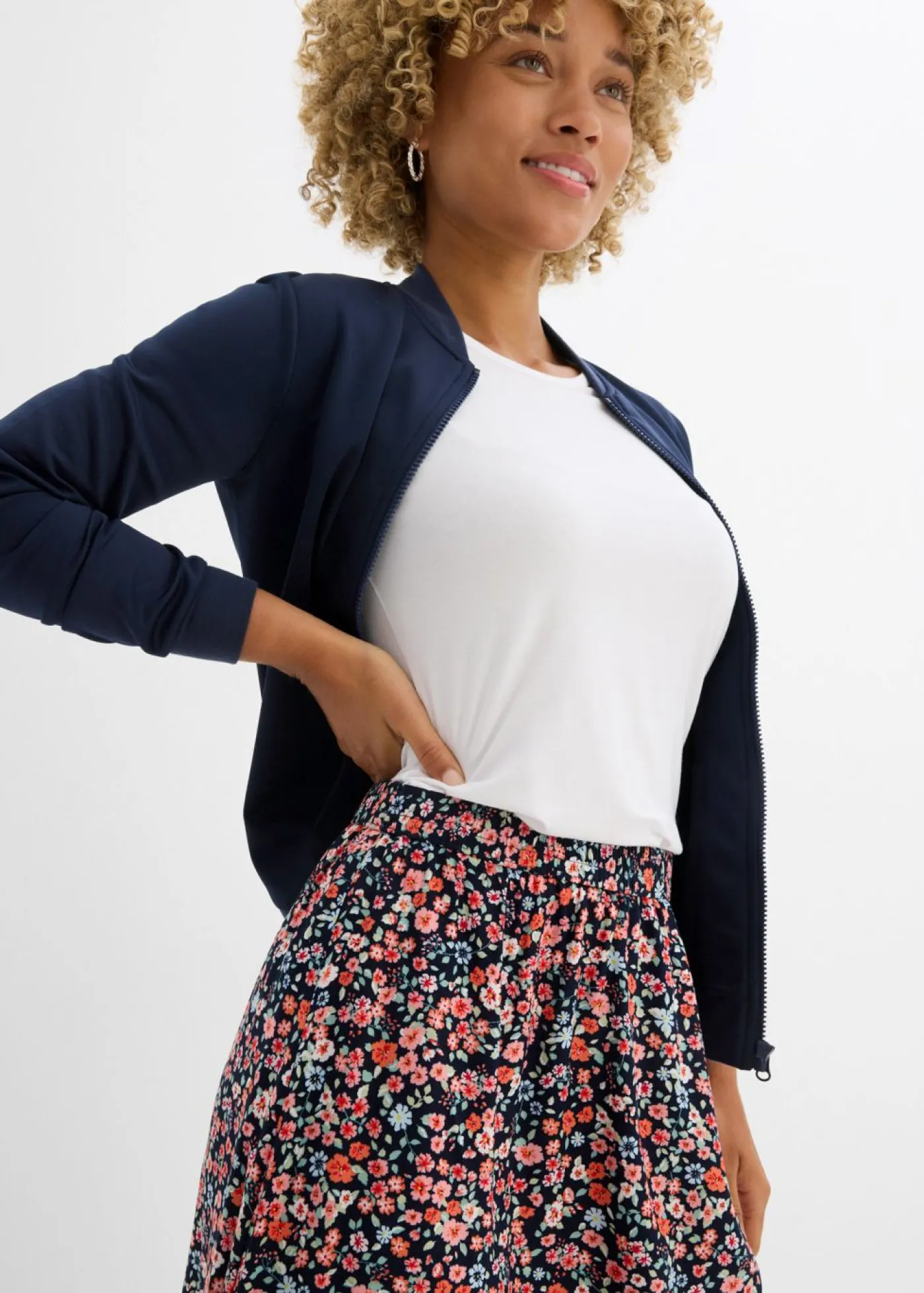 Mujer bonprix bonprix Falda midi de viscosa