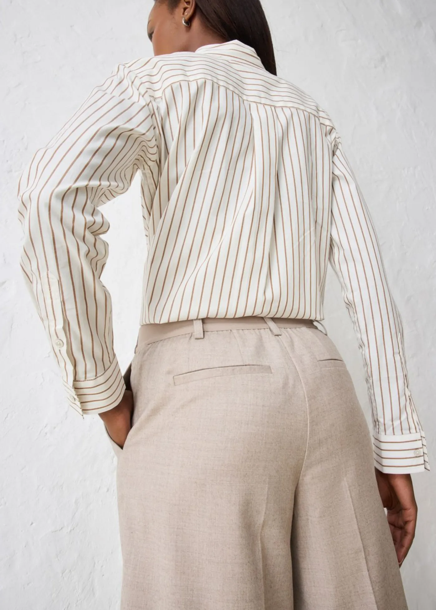 Mujer bonprix bonprix Falda pantalón con contenido de lana