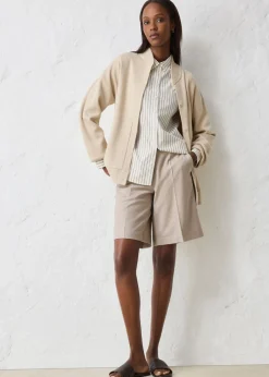 Mujer bonprix bonprix Falda pantalón con contenido de lana