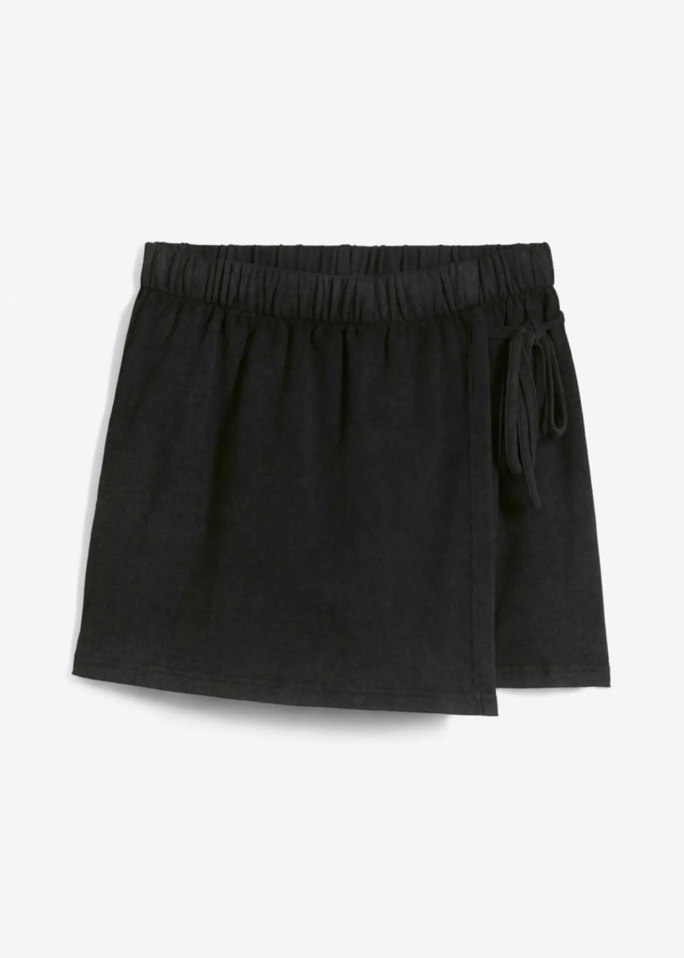 bonprix bonprix Pantalones>Falda pantalón de algodón orgánico puro Negro