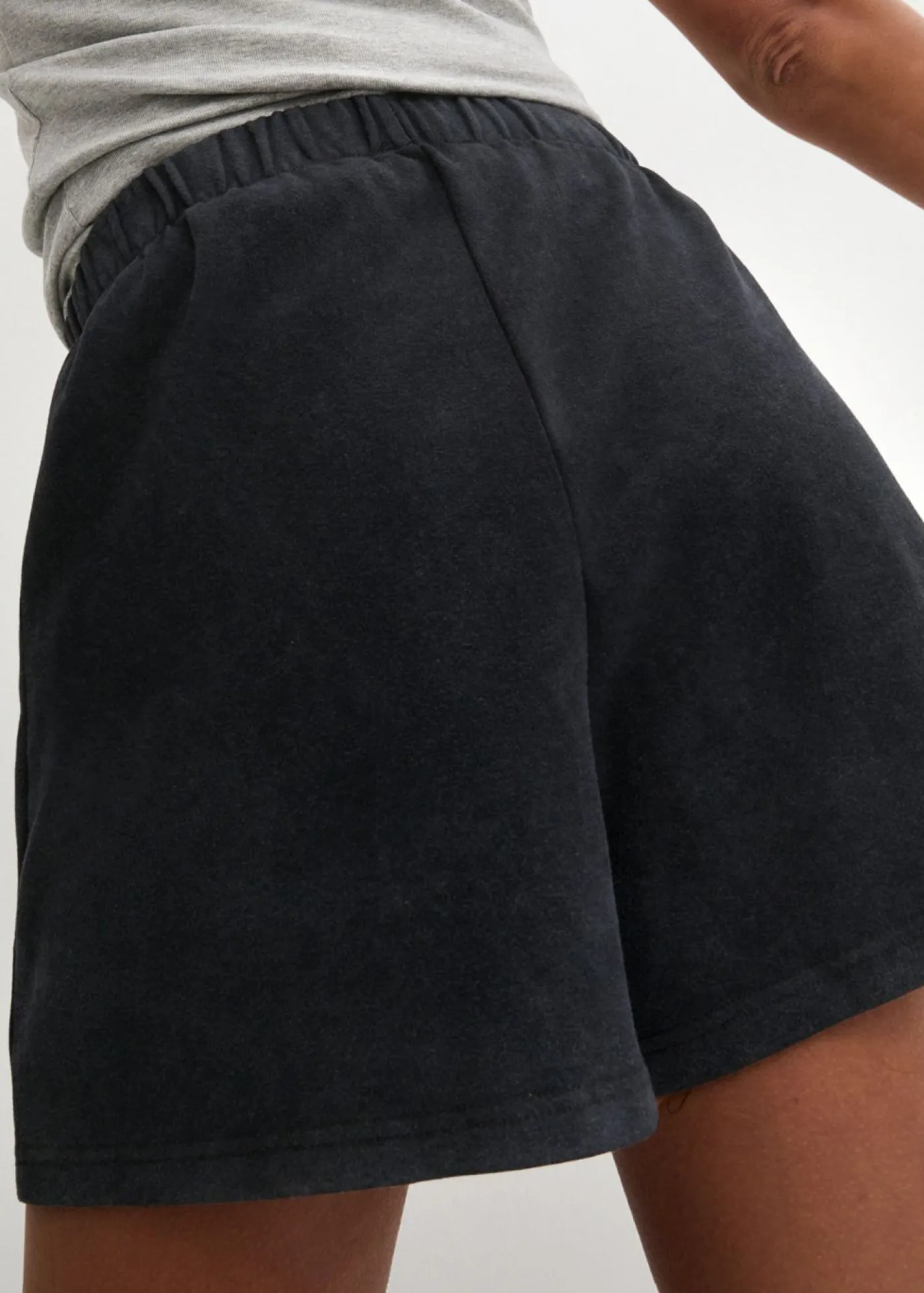 bonprix bonprix Pantalones>Falda pantalón de algodón orgánico puro Negro