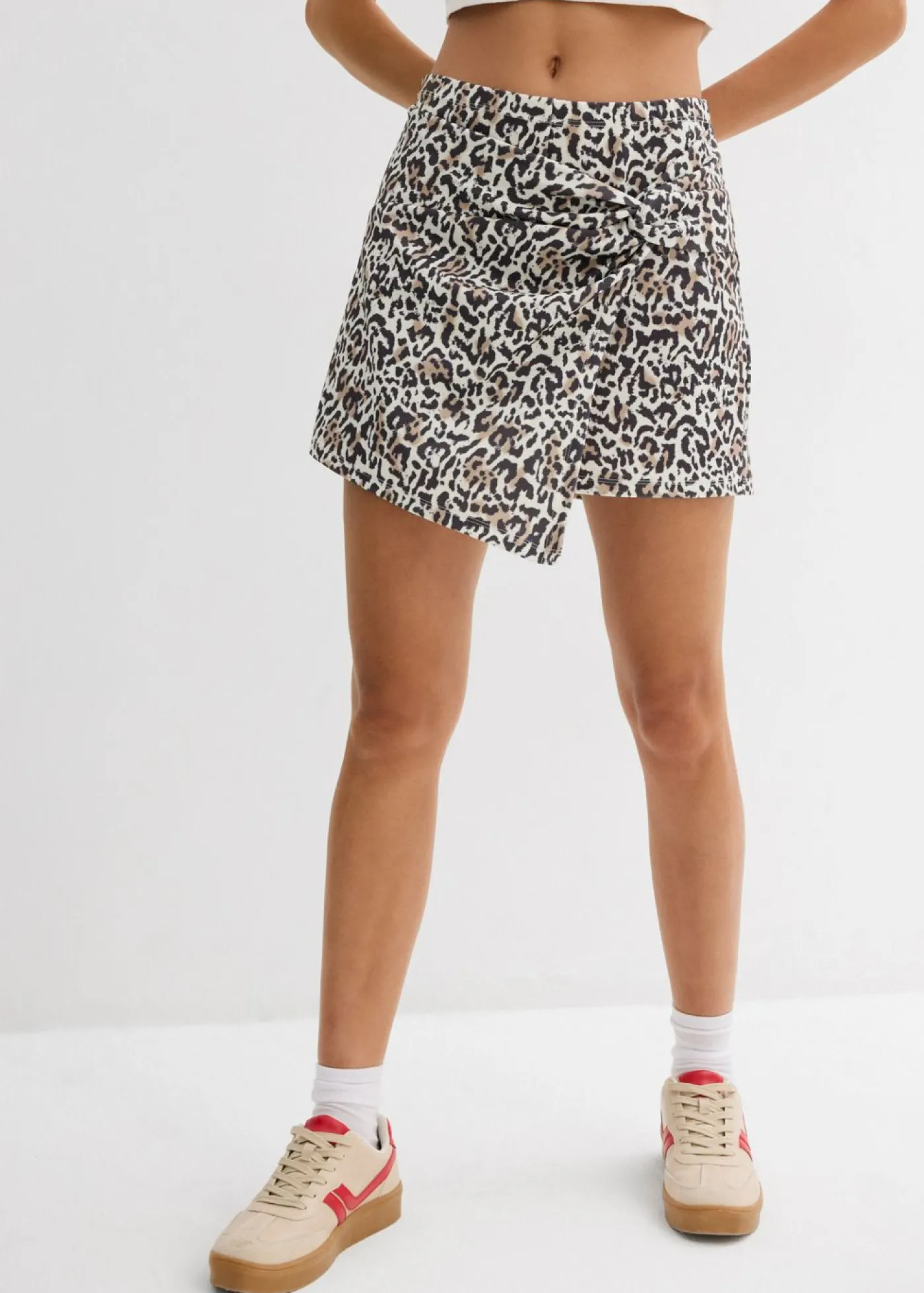 Mujer bonprix bonprix Falda pantalón de interlock resistente