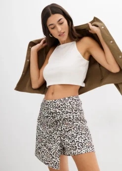 Mujer bonprix bonprix Falda pantalón de interlock resistente