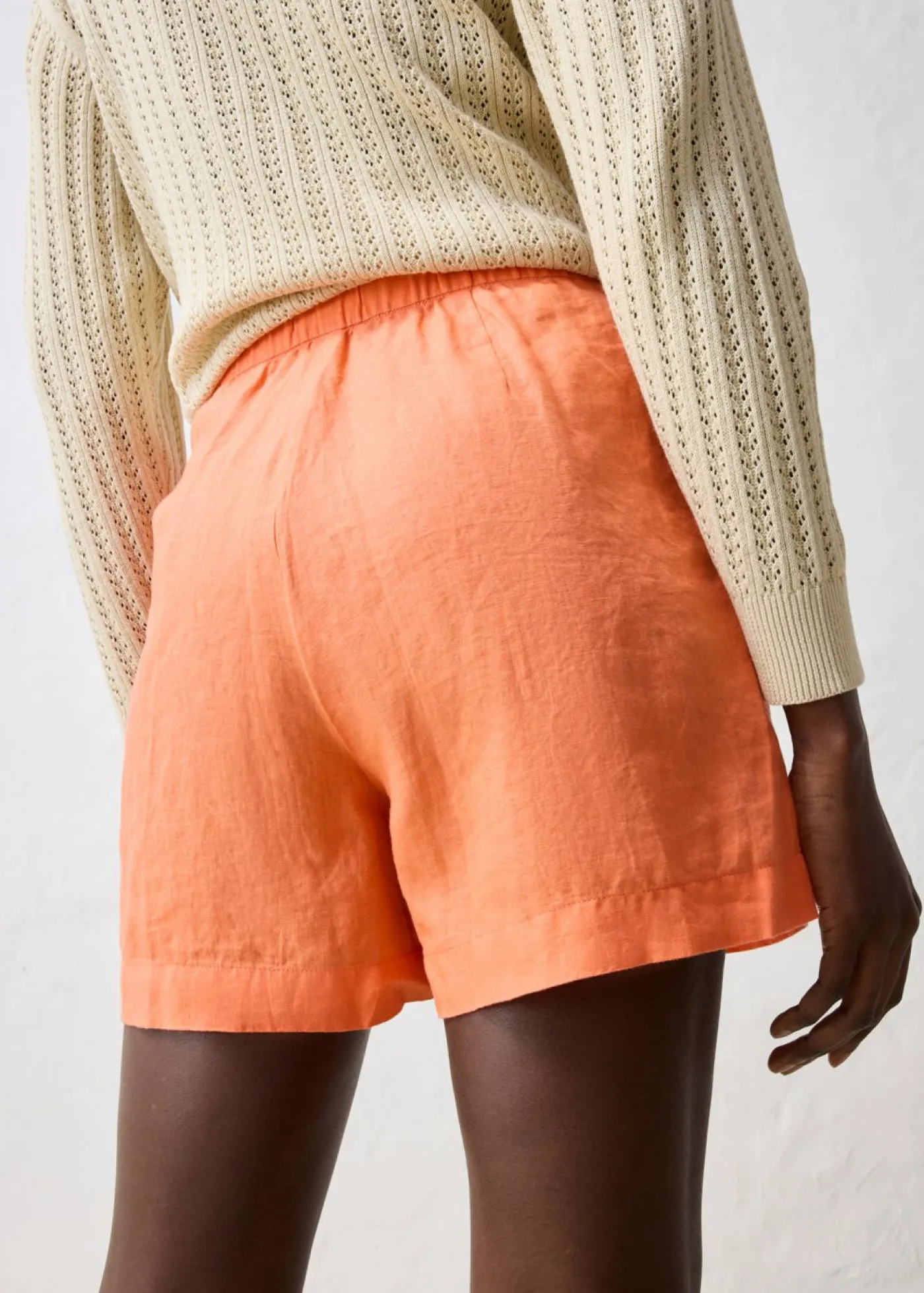 bonprix bonprix Premium|Shorts>Falda pantalón de lino puro mango