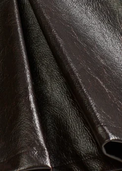 Mujer bonprix bonprix Falda plisada de charol sintético