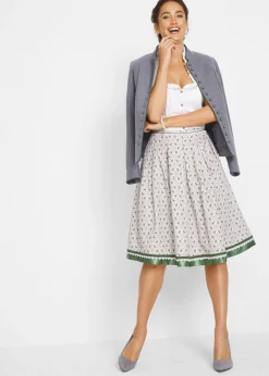 Mujer bonprix bonprix Falda tradicional hasta la rodilla